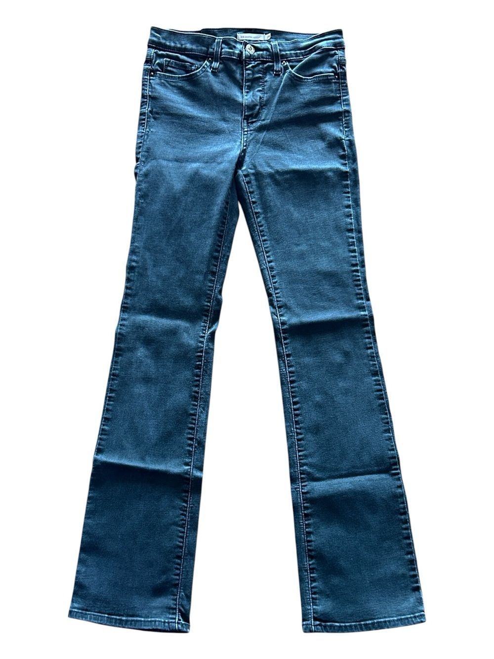 Levi's 315 Shaping Bootcut Black Jeans